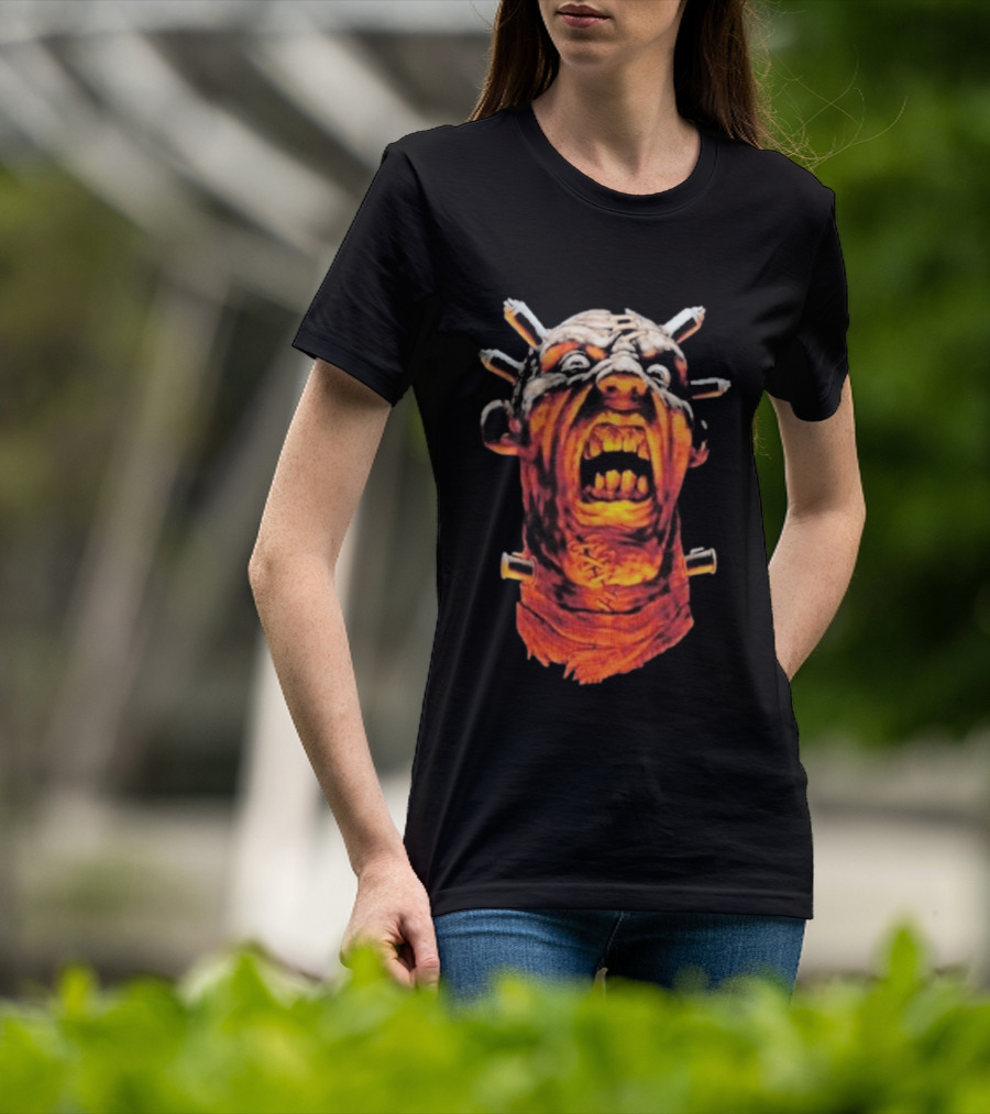 Wyco 1990s Wes Benscoter Frankenstein Horror T-Shirt