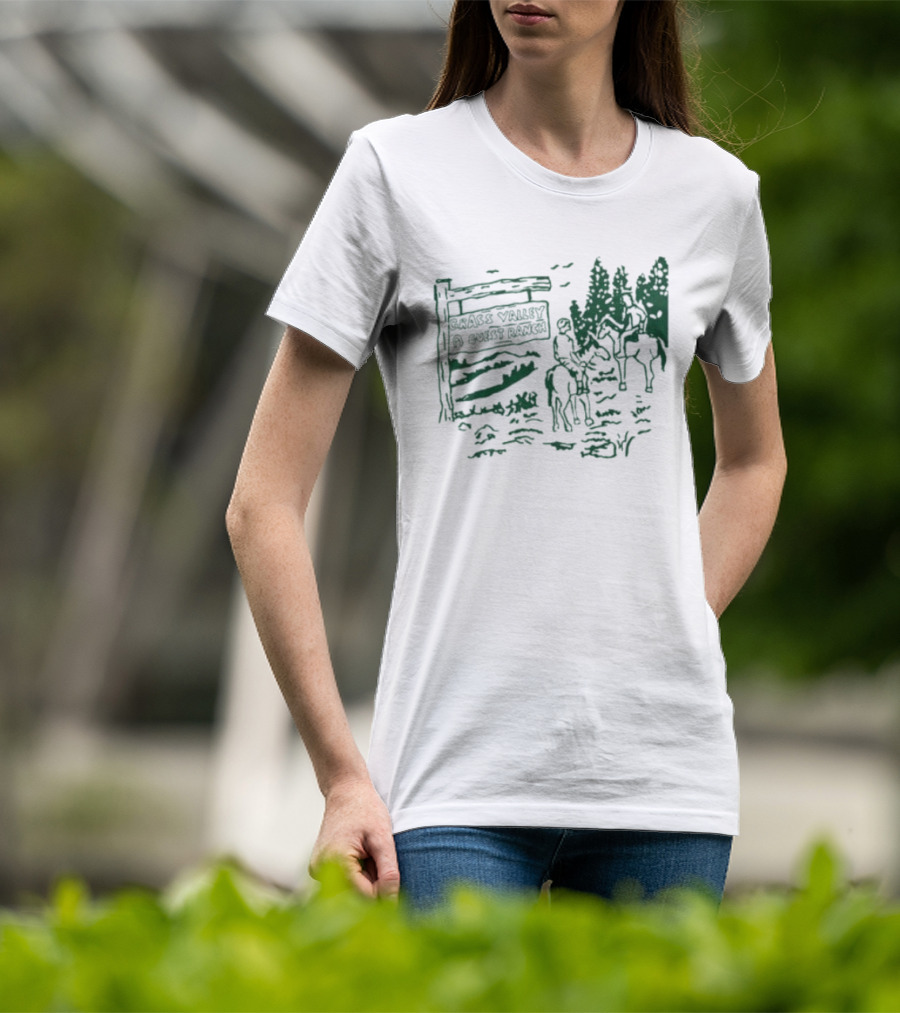 Grass Valley Guest Ranch Scenic Horseback Adventure T-Shirt