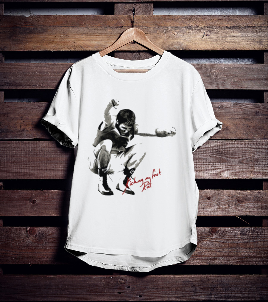 Ruel Kicking My Feet Dynamic Pose T-Shirt