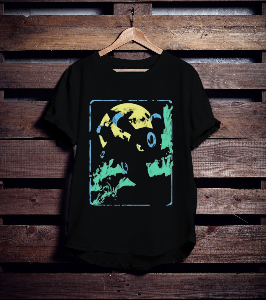 8thwndr Moonbreon Neon Lunar Creature T-Shirt
