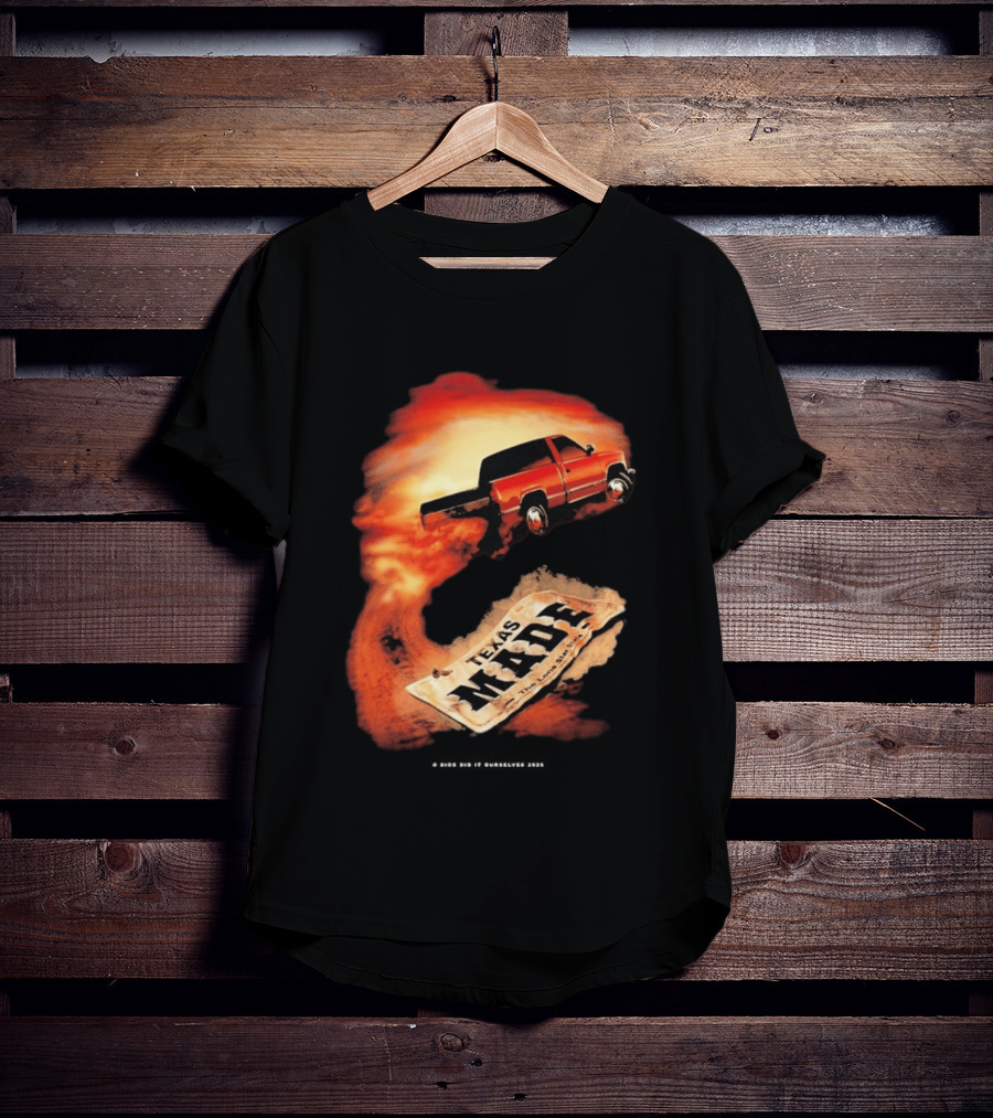 Dios Did It Ourselves Texas Made Truck Puro Texas T-Shirt