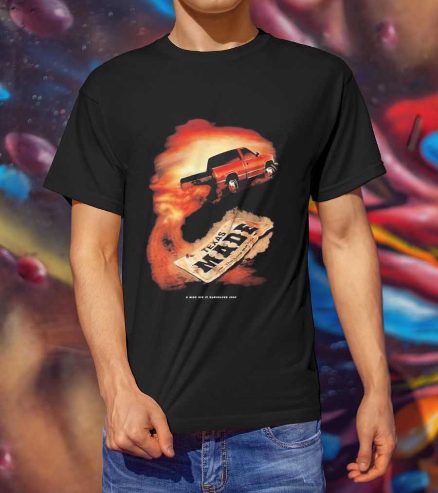 Dios Did It Ourselves Texas Made Truck Puro Texas T-Shirt