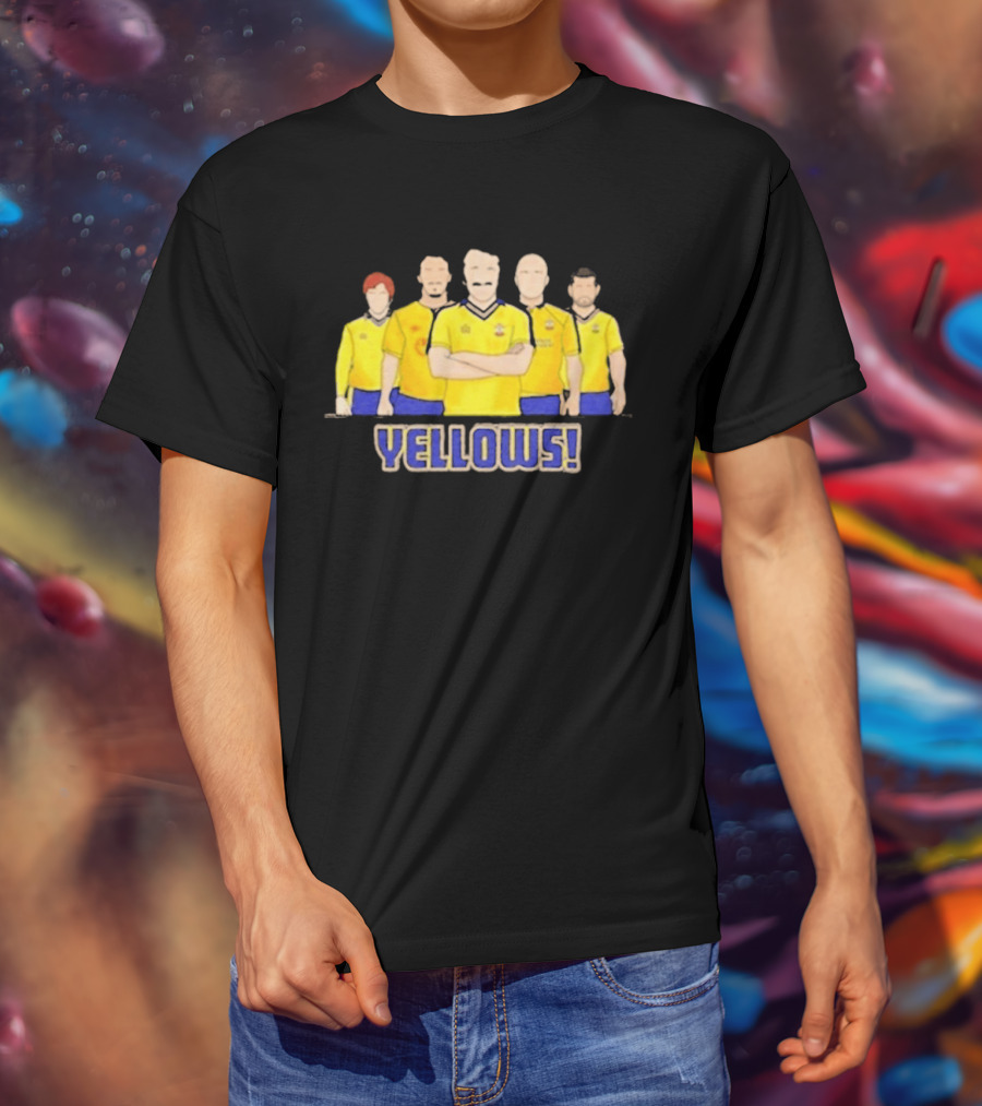 Saintsfc Yellows Soccer Team United In Yellow Jerseys T-Shirt