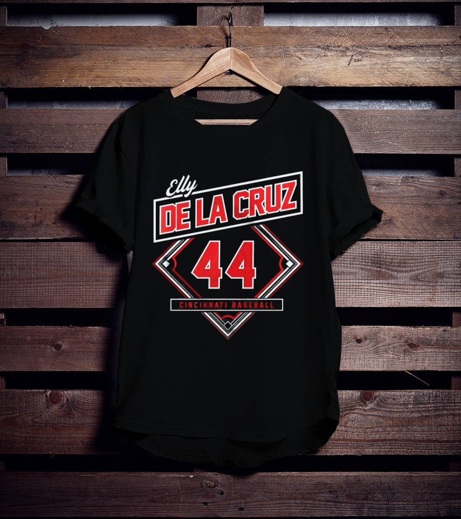 Elly De La Cruz 44 Cincinnati Baseball T-Shirt