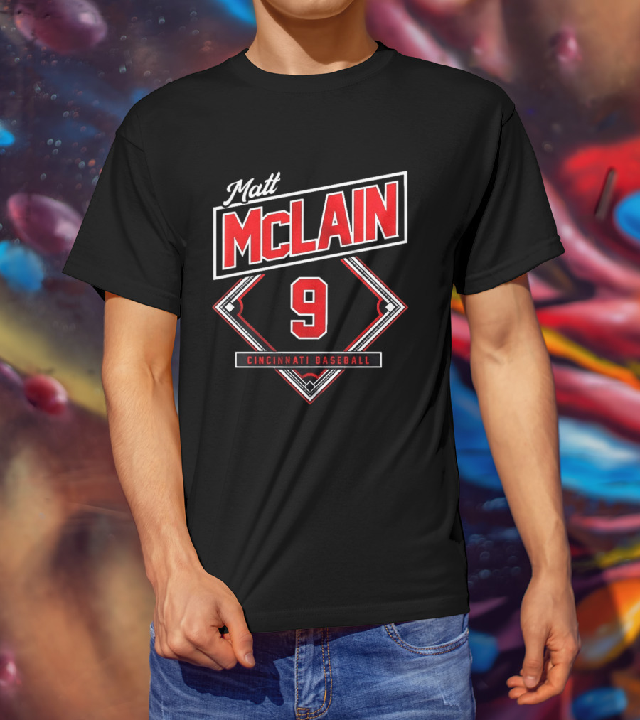 Cincinnati Baseball Matt McLain 9 T-Shirt