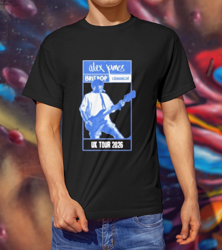 Alex James Britpop Classical UK Tour 2023 T-Shirt