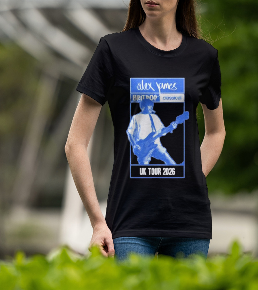 Alex James Britpop Classical UK Tour 2023 T-Shirt