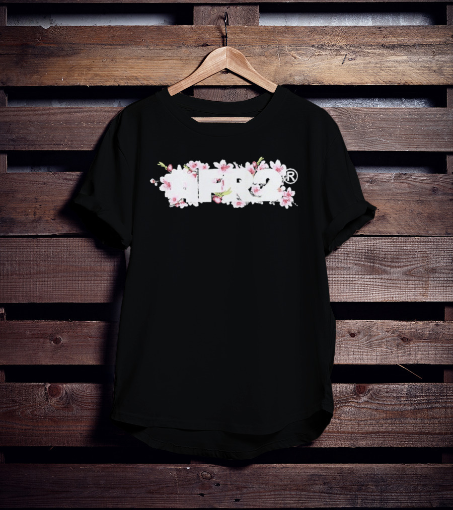 FR2 Embroidery Sakura Cherry Blossoms T-Shirt