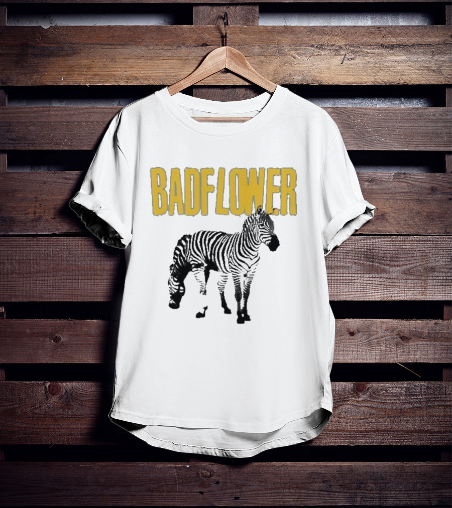 Badflower Zebra T-Shirt