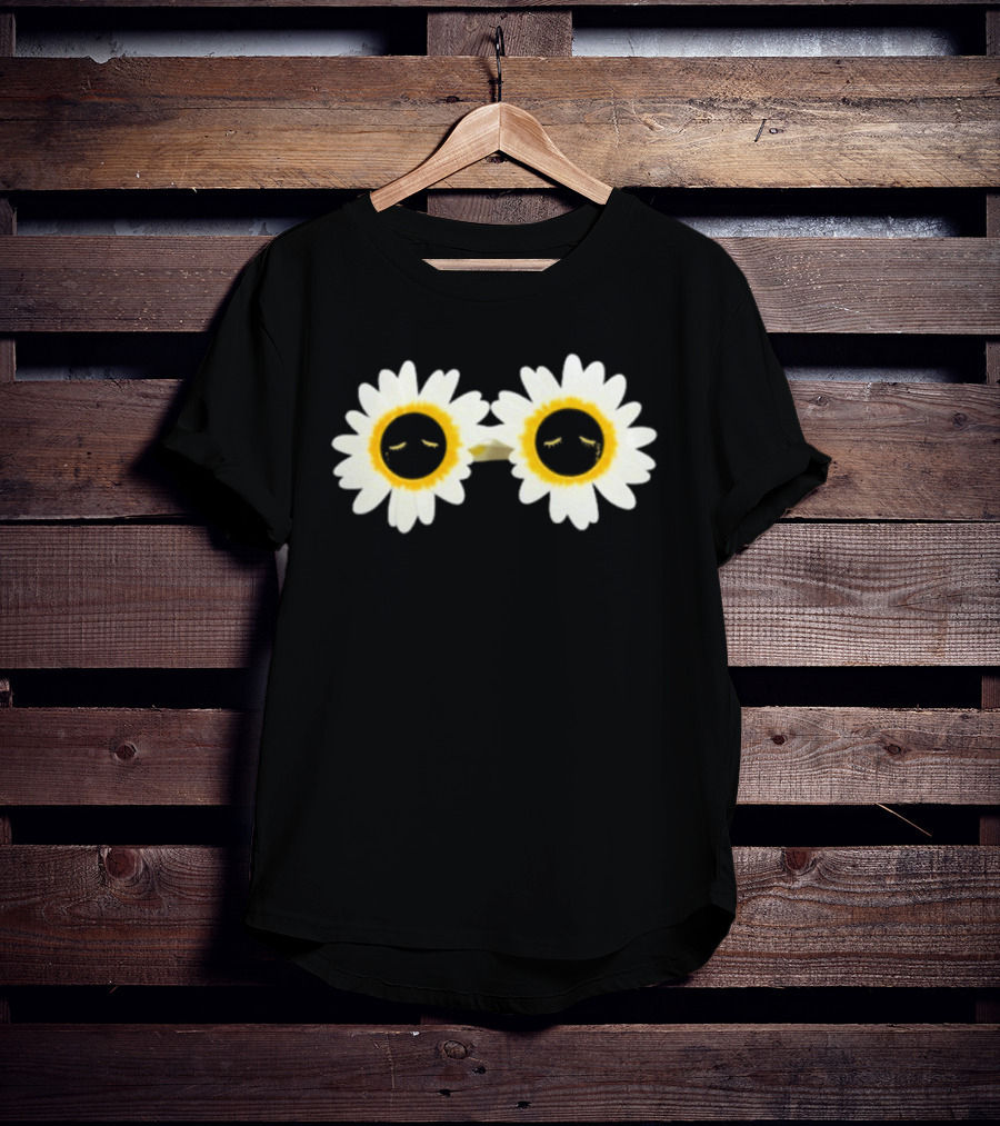 Arcade Fire Flower Power Daisy Sunglasses T-Shirt