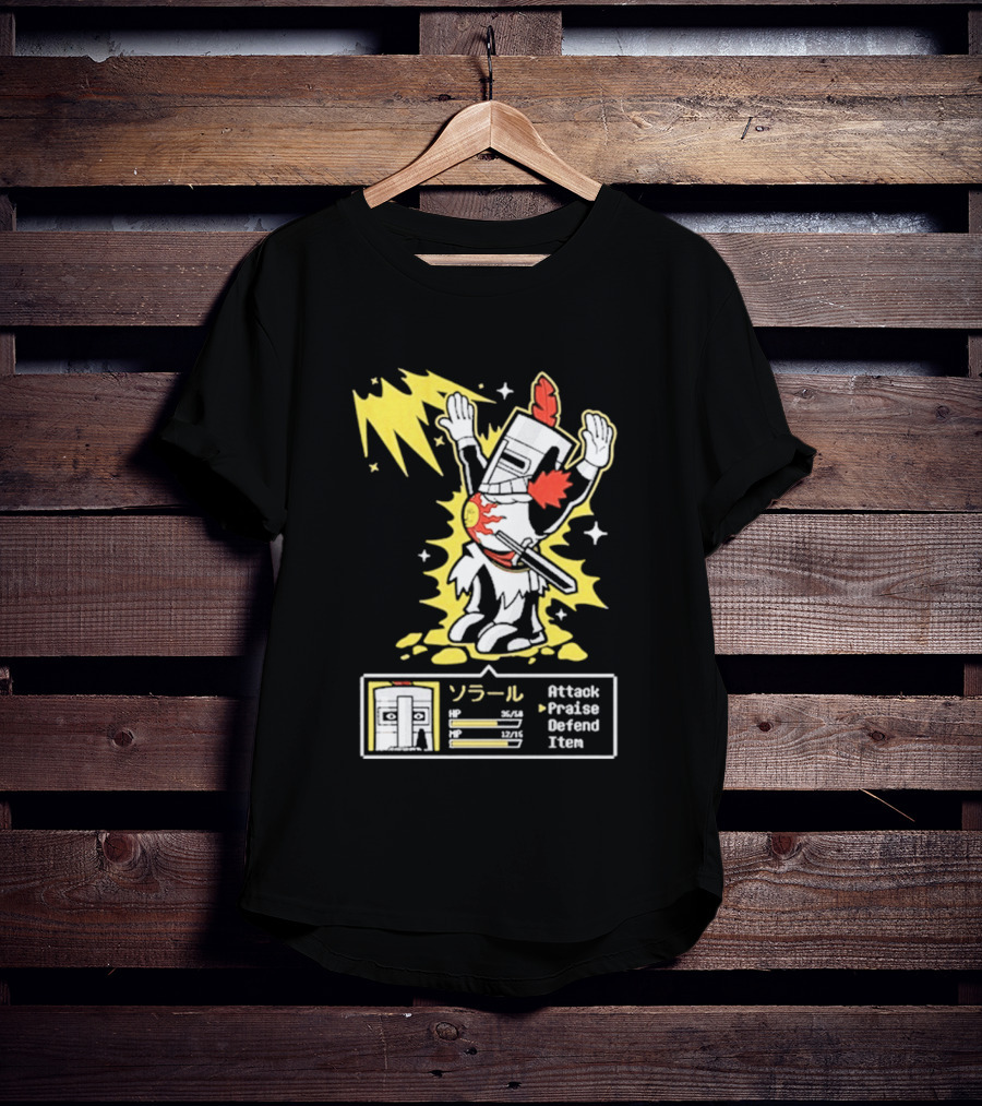 Solar Man Goblin Tengu Attack Praise Defend Item T-Shirt