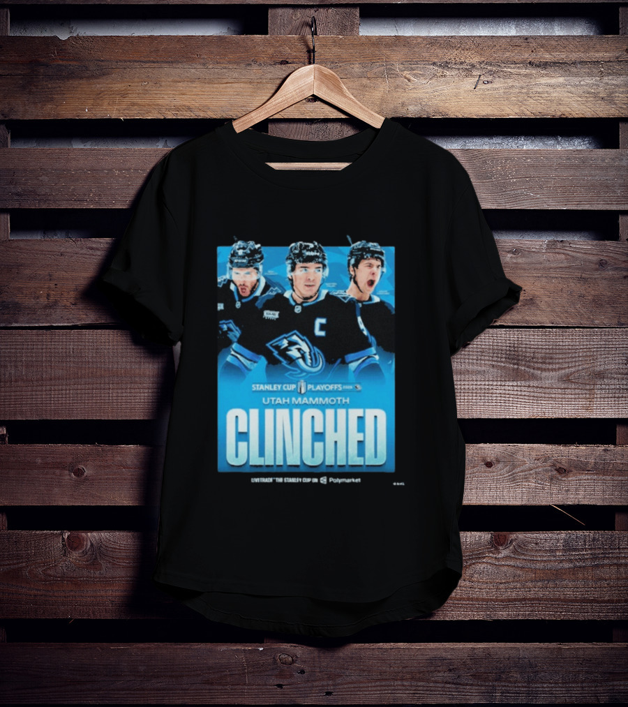 Utah Mammoth Clinched Stanley Cup Playoffs 2026 T-Shirt
