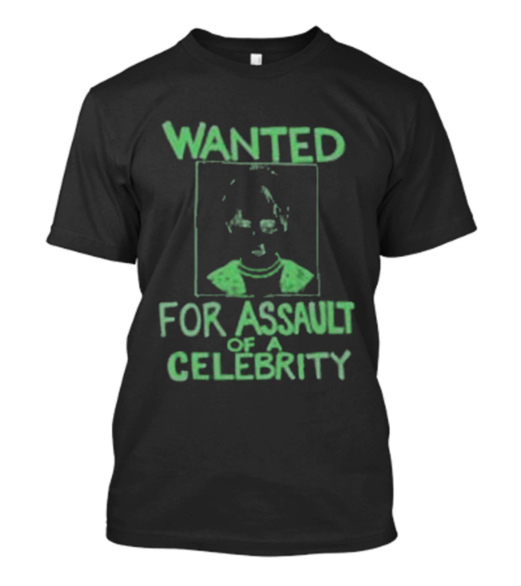 Wanted The Wanted For Assault Of A Celebrity T-Shirt