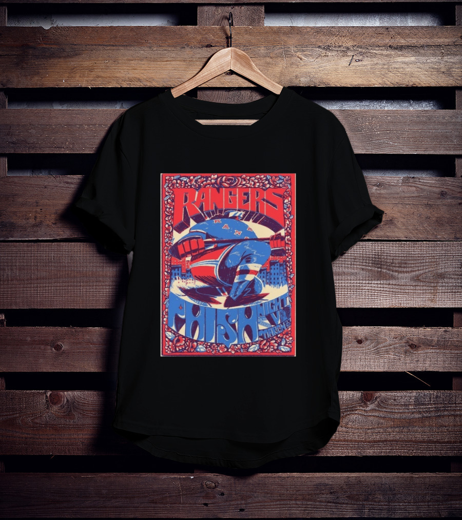 Rangers Phish Night Live At Madison Square Garden March 27 2026 T-Shirt