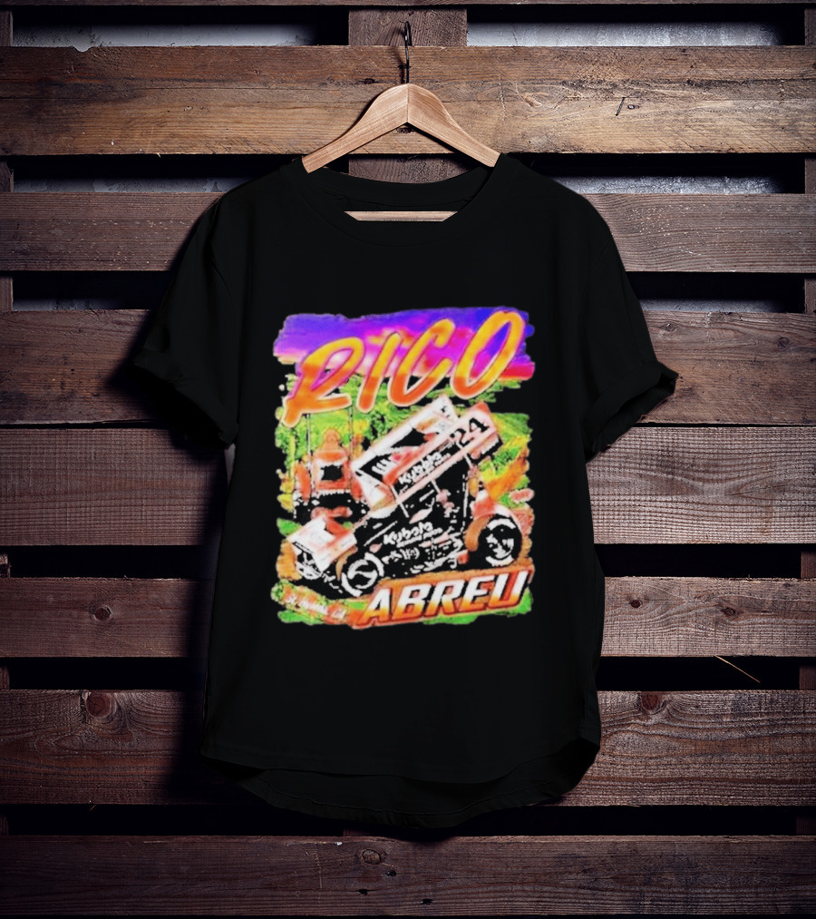 Rico Abreu Kubota 24 Racing Car T-Shirt