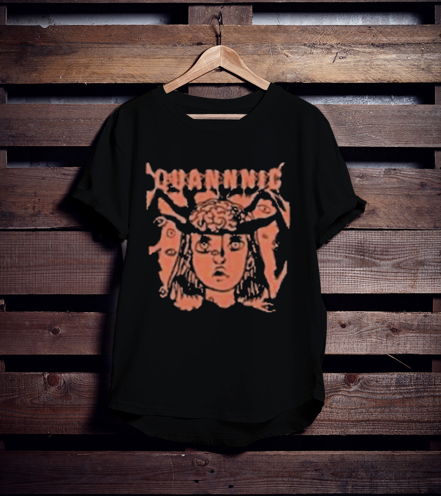 QUANNNIC Brain Deadair Surreal Face T-Shirt