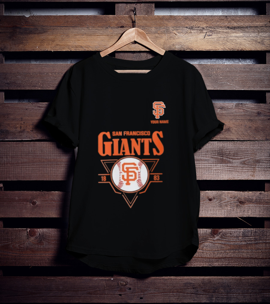 San Francisco Giants 1883 Baseball SF Team T-Shirt