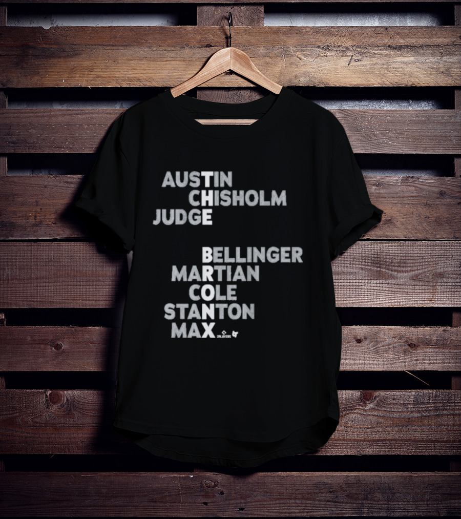 Austin Chisholm Judge Bellinger Martian Cole Stanton Max Bronx 2026 T-Shirt