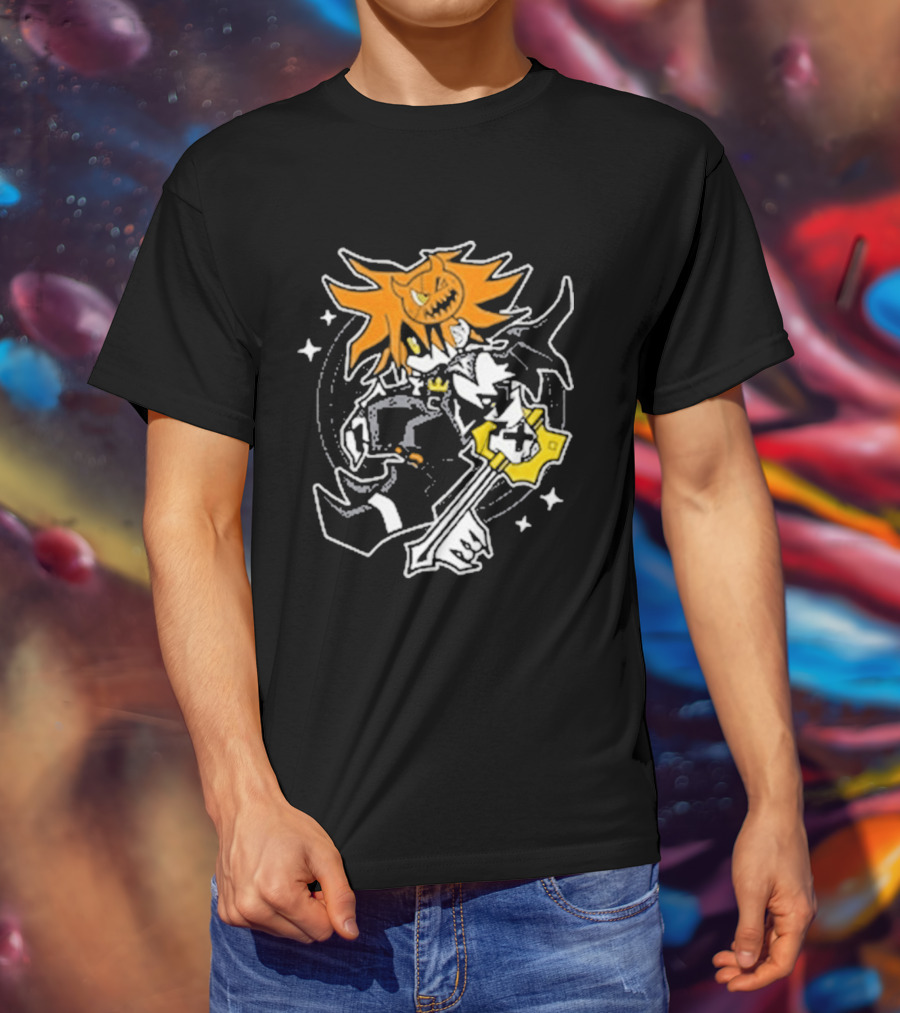 Tengu Goblin Trick Treat Halloween Pumpkin T-Shirt