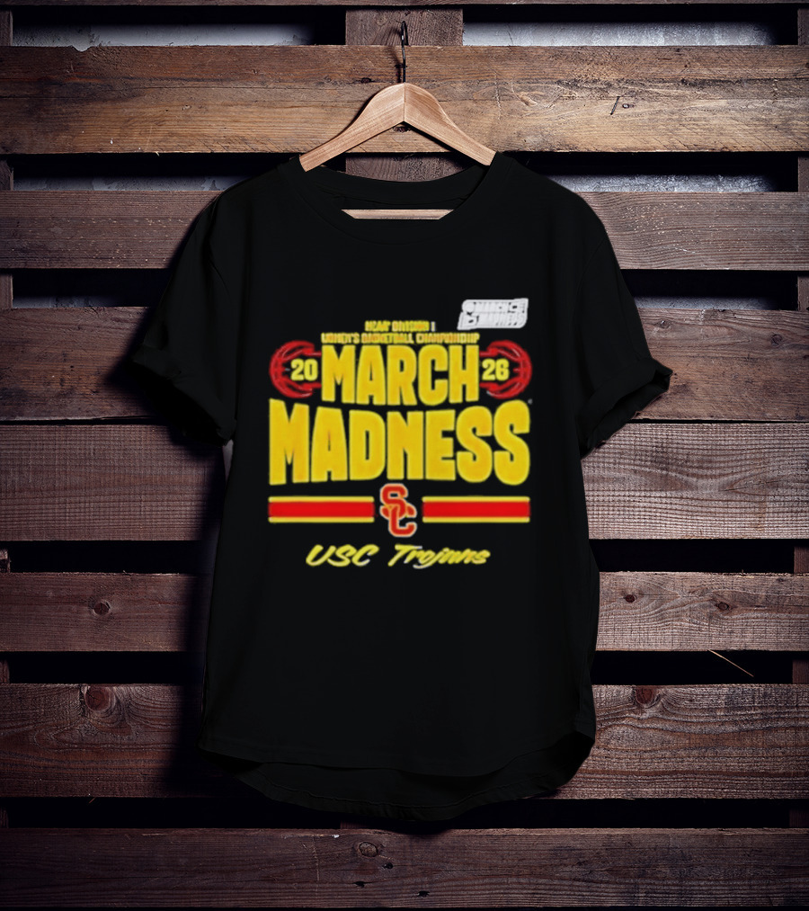 USC Trojans March Madness 2026 Women's Basketball T-Shirt