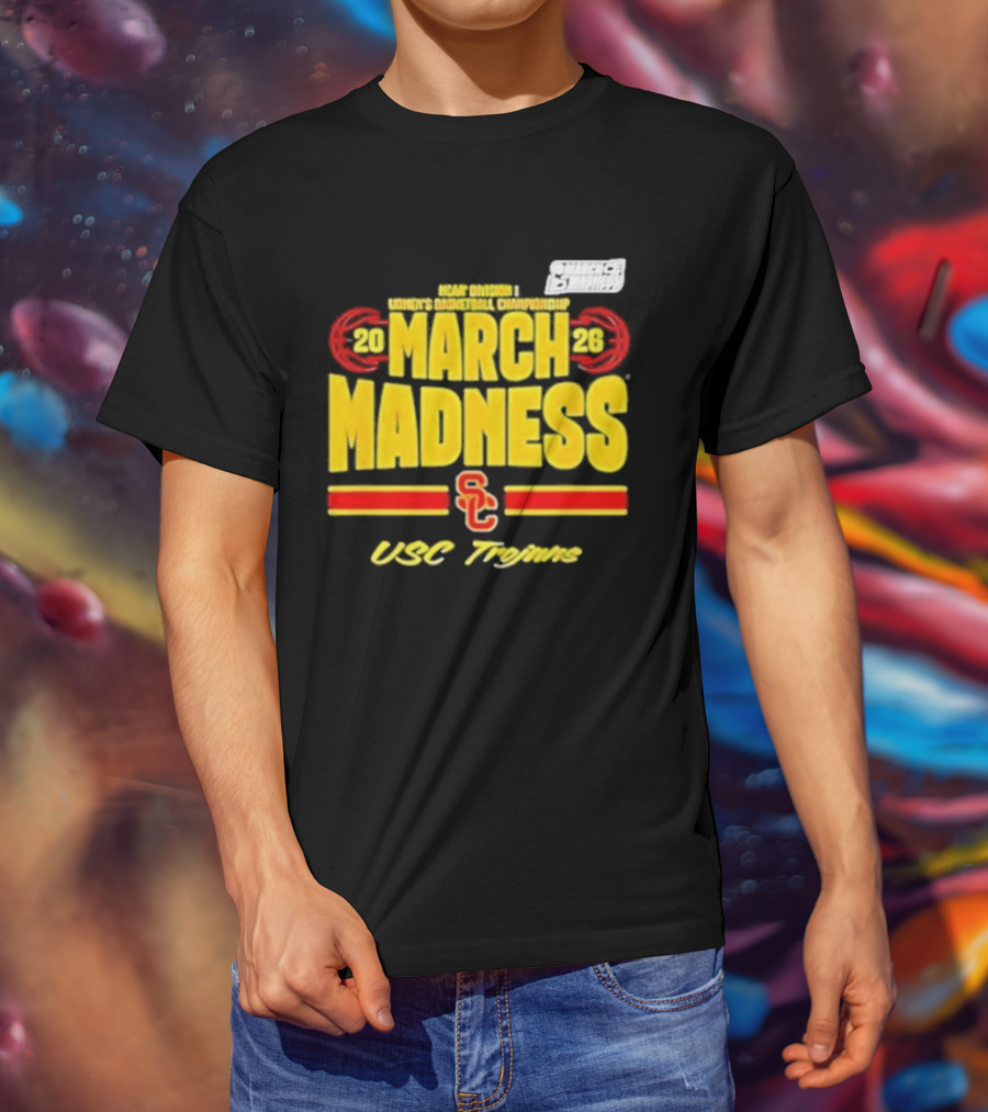 USC Trojans March Madness 2026 Women's Basketball T-Shirt