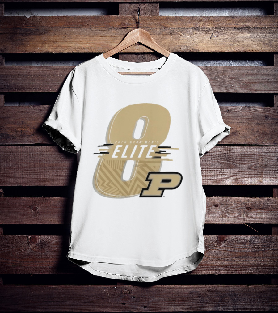 Purdue Boilermakers 2026 NCAA Men's Elite 8 T-Shirt
