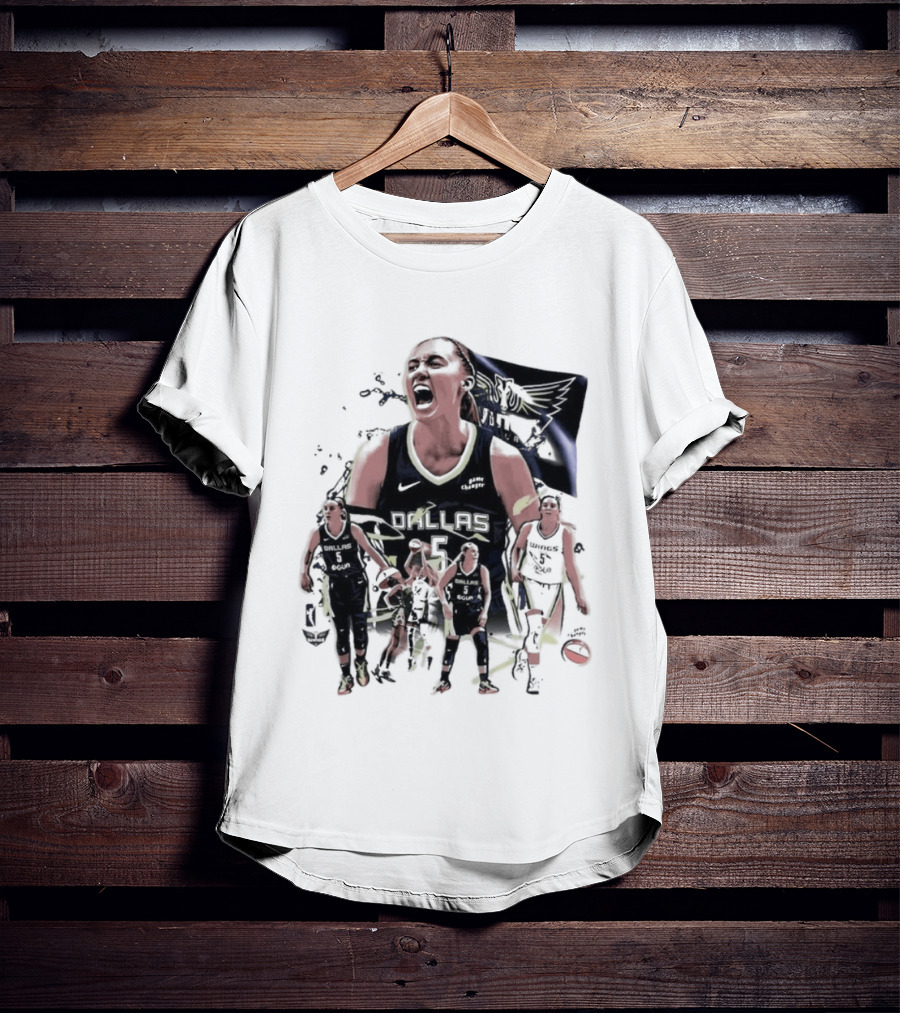Demar Derozan Paige Bueckers Dallas Wings Basketball Athlete T-Shirt