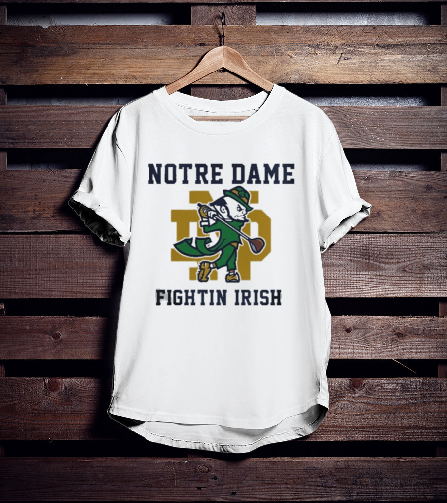 Notre Dame Fightin Irish Vintage Leprechaun ND T-Shirt