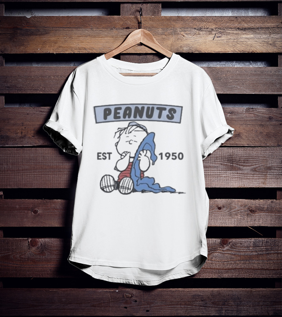 Peanuts Linus Blanket EST 1950 Classic Charlie Brown T-Shirt