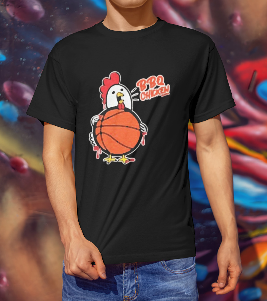 BBQ Chicken Ballers Basketball Most Popular For Sale T-Shirt