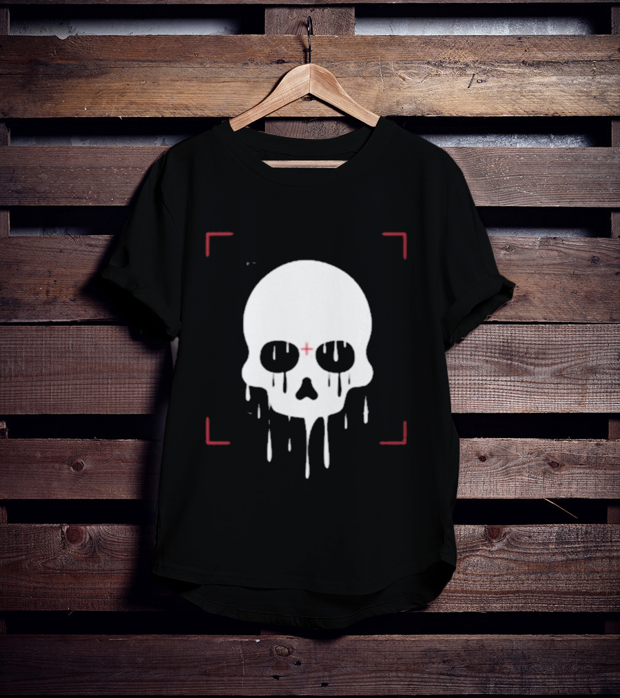 Blast Cs Dripping Skull Target T-Shirt