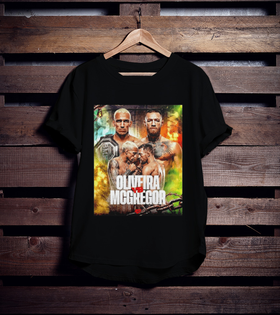 Oliveira Vs McGregor BMF Title UFC Fight Week T-Shirt