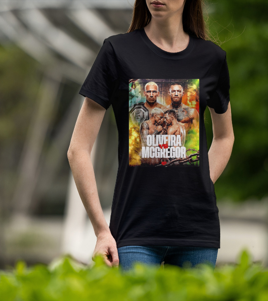 Oliveira Vs McGregor BMF Title UFC Fight Week T-Shirt