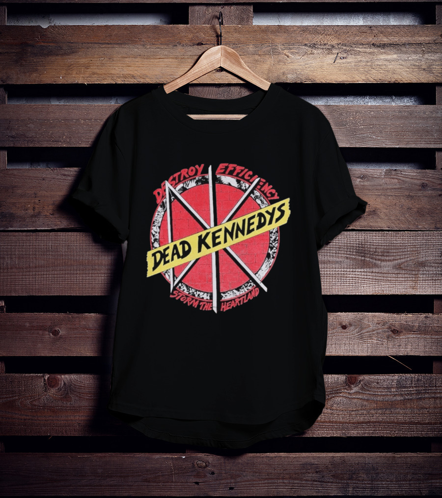 Dead Kennedys Destroy Efficiency Storm The Heartland T-Shirt