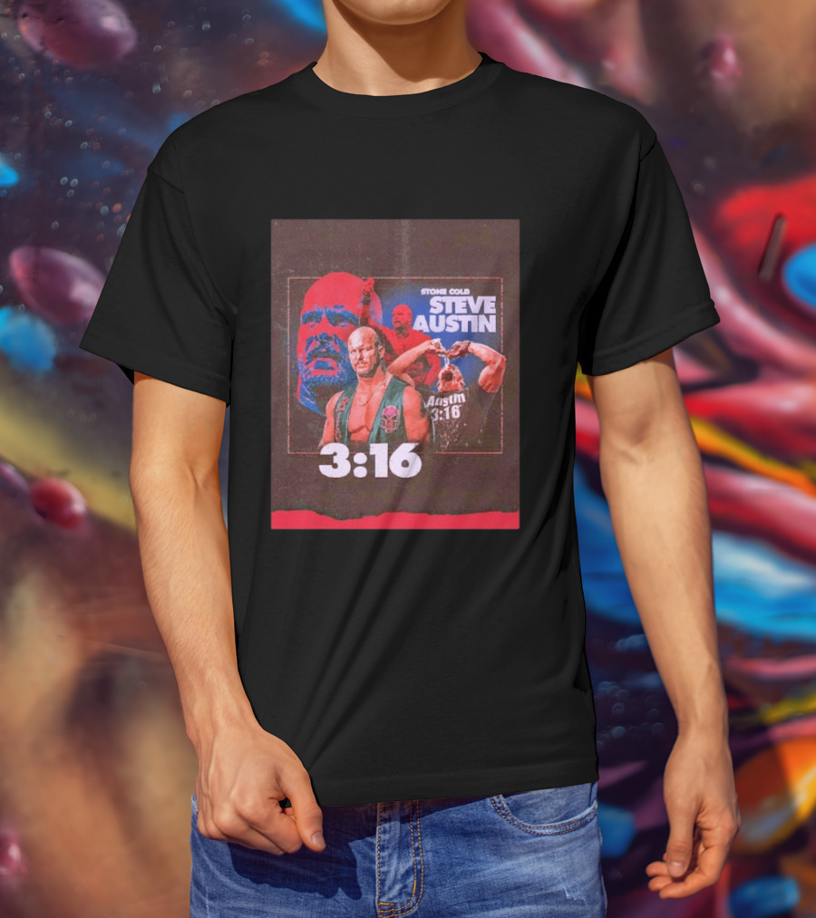 Stone Cold Steve Austin 3:16 King Of The Ring 1996 Vintage Wrestling T-Shirt