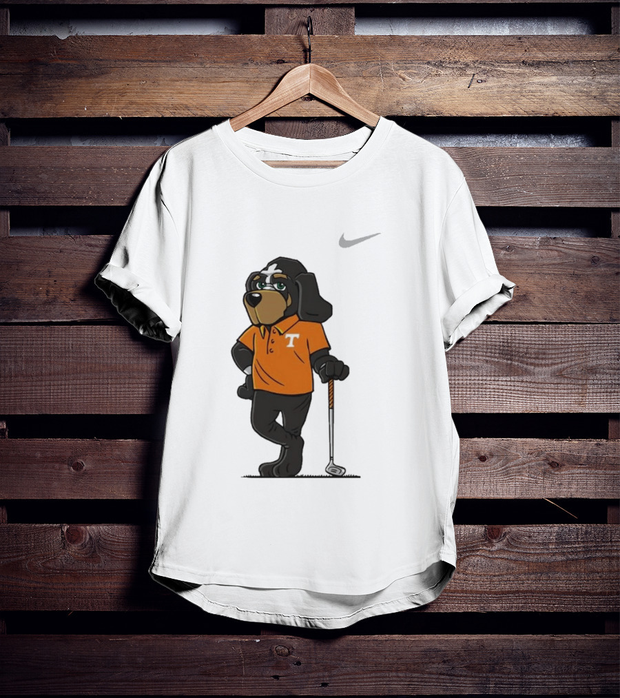 Vol Golfing Smokey In Tennessee Orange Nike T-Shirt