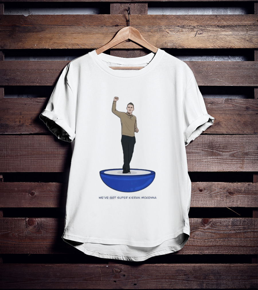 Super Kieran McKenna Subbuteo Illustration Football T-Shirt