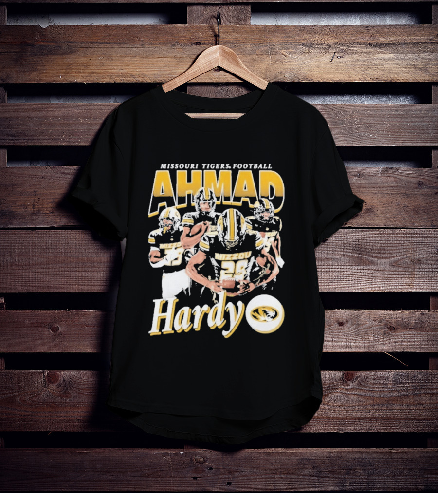 Missouri Tigers Football Ahmad Hardy 2026 T-Shirt