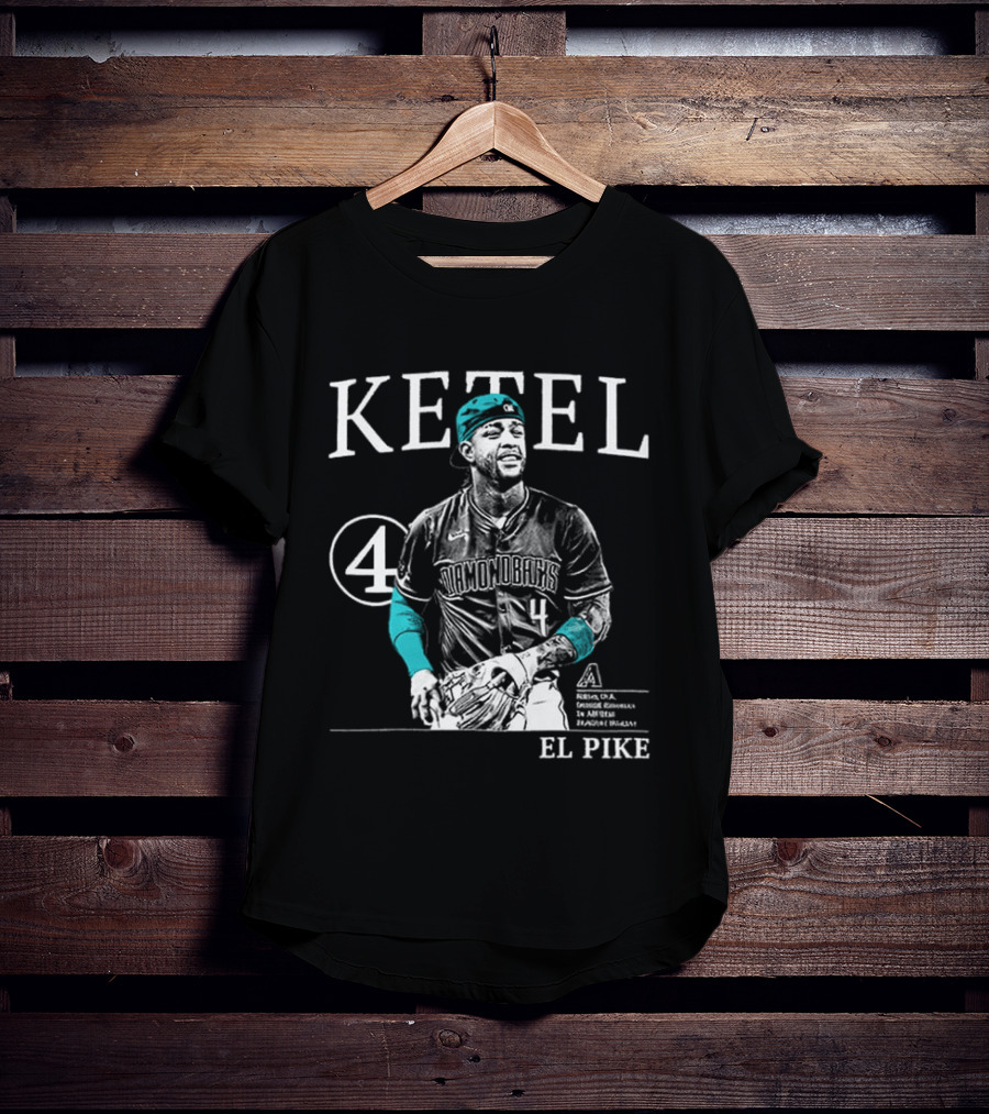 Ketel Marte El Pike D Backs 2026 4 T-Shirt
