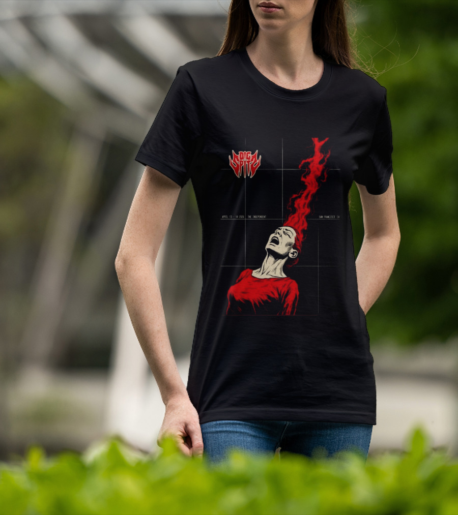 Die Spitz April 13 14 2026 The Independent San Francisco CA T-Shirt