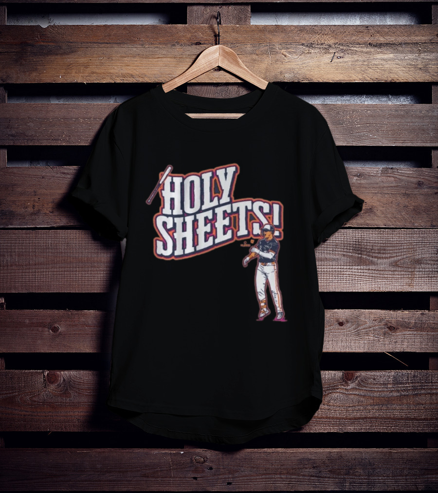 Gavin Sheets Holy Sheets Bat Toss Baseball Player T-Shirt