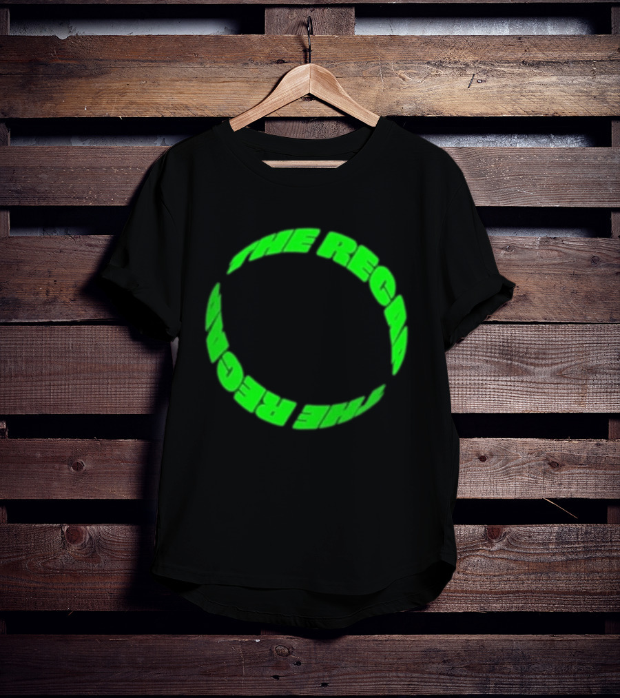 Kneecap The Recap Circular Green T-Shirt
