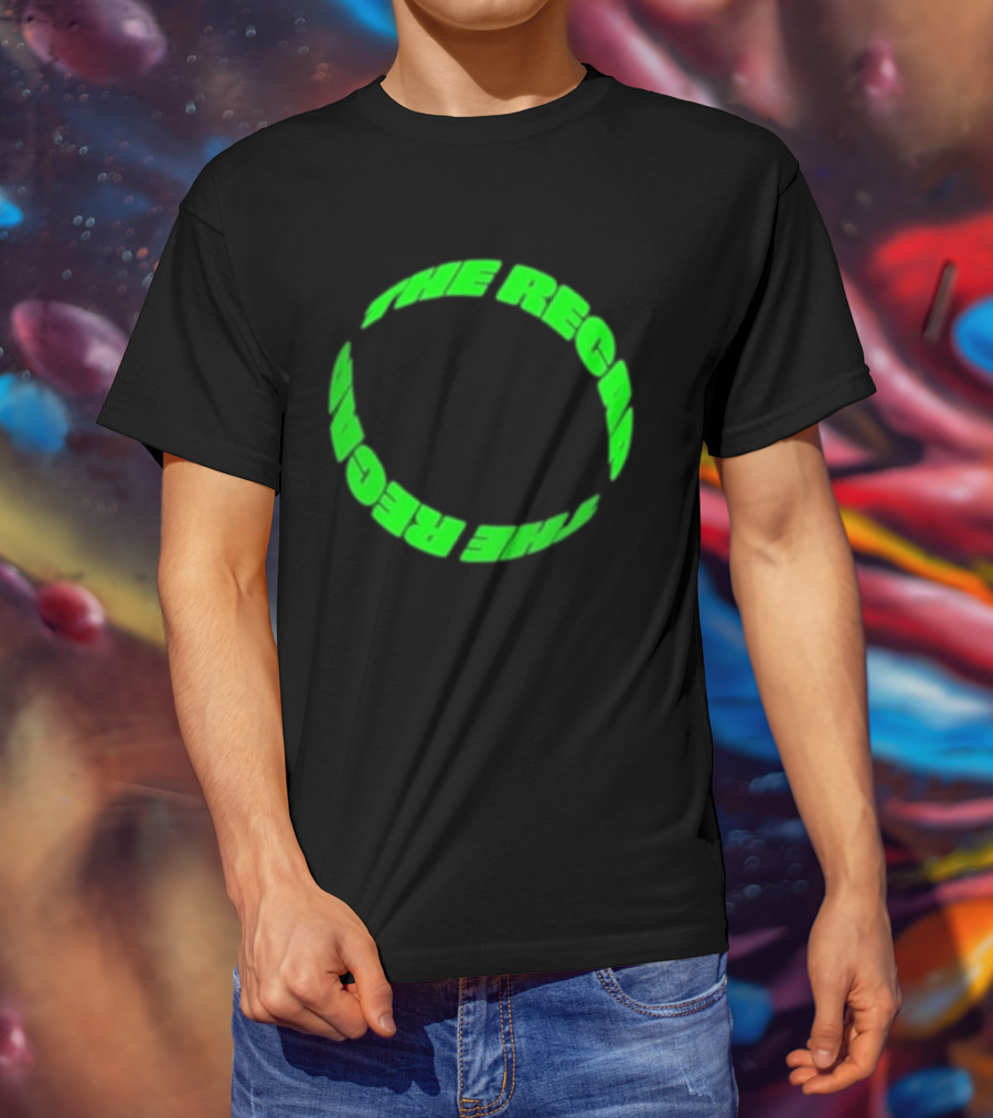 Kneecap The Recap Circular Green T-Shirt