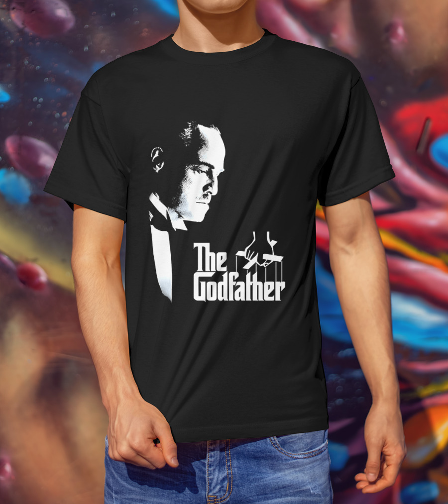 The Godfather Vito Corleone Iconic Movie Character Font T-Shirt