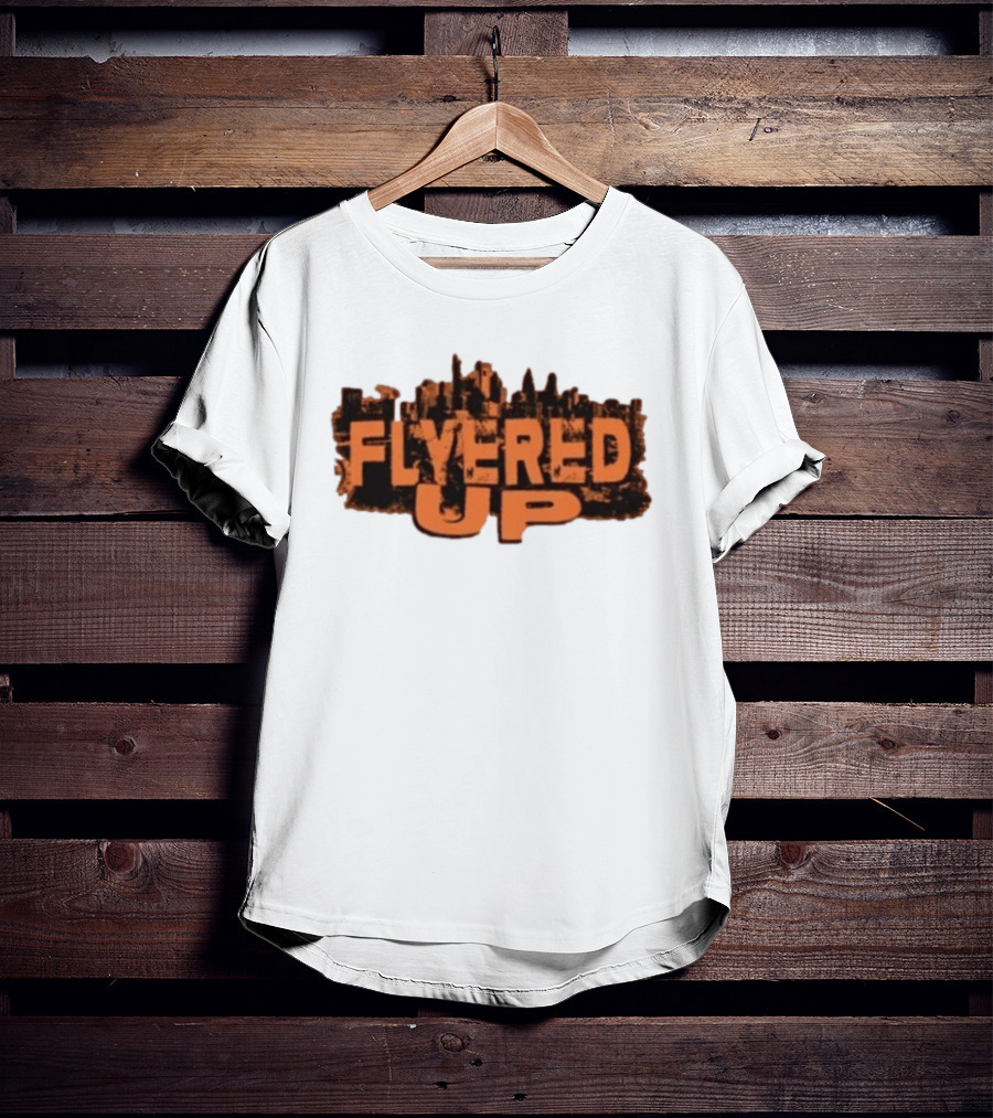 Flyered Up Urban Skyline T-Shirt