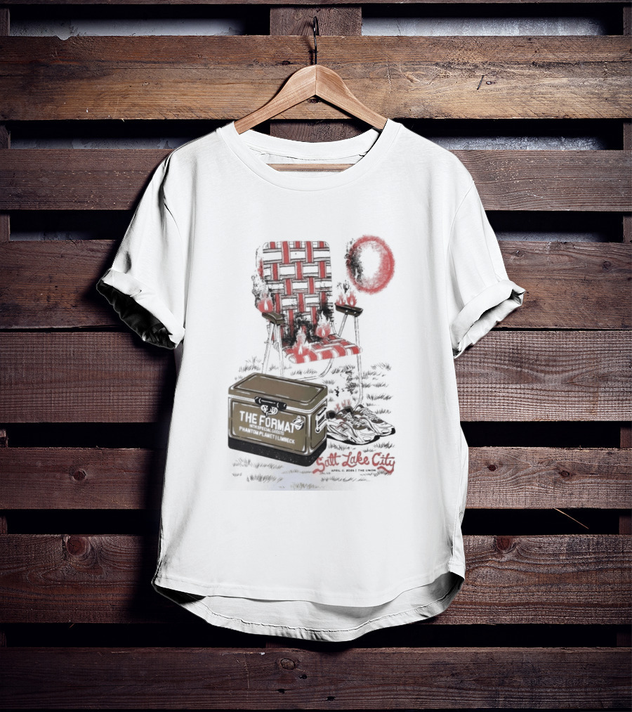 The Format Salt Lake City Apr 11 2026 Picnic Chair Cooler T-Shirt