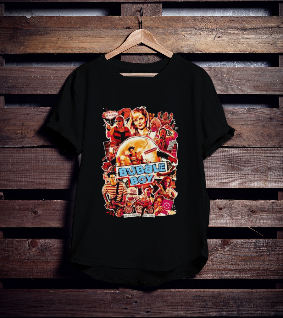 Bubble Boy Las Vegas Adventure Life's An Adventure Don't Blow It T-Shirt