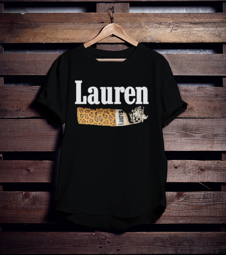 Lauren Sanderson Lauren Leopard Print Cake Slice T-Shirt