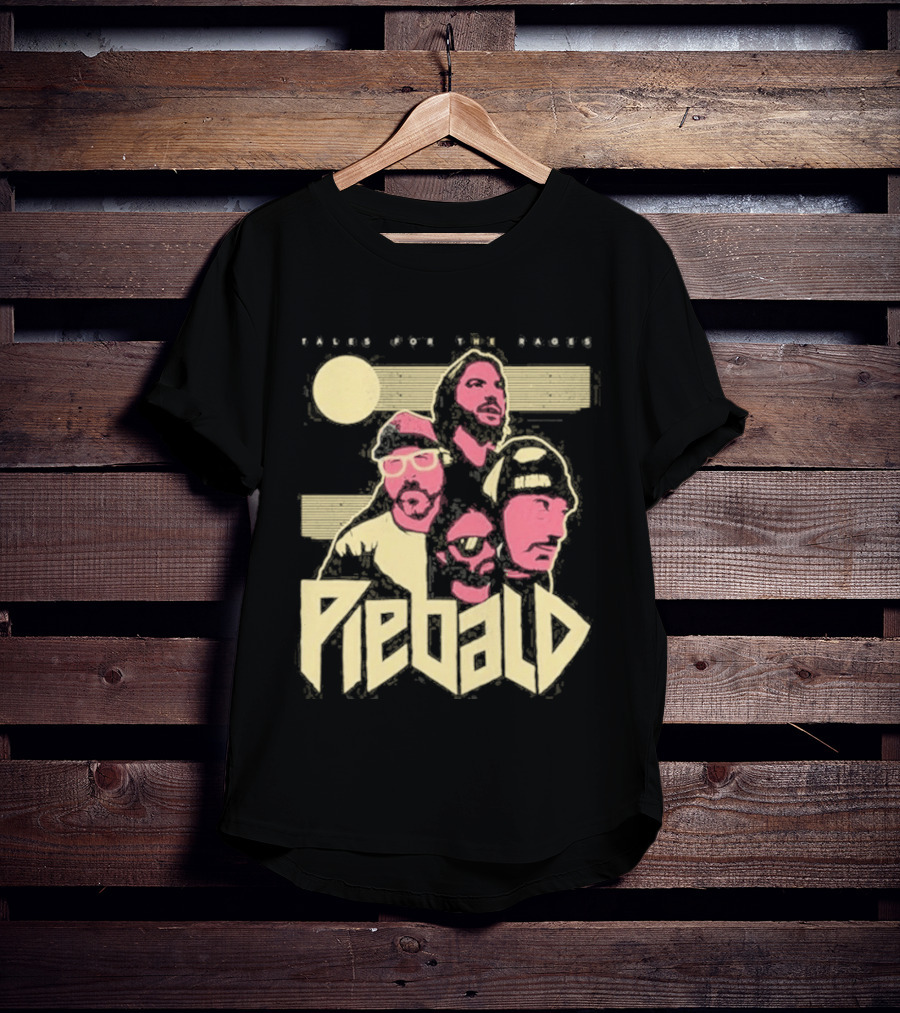 Piebald Rides Off Into Brave Navy Tales T-Shirt