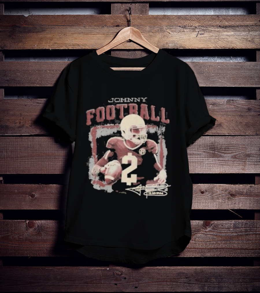 Johnny Manziel Number 2 Football Player Texas A&M Aggies T-Shirt